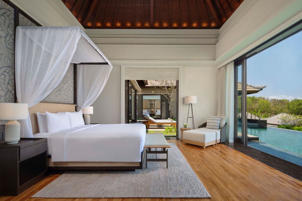 Two Bedroom Partial Ocean View Villa, Umana Bali, LXR Hotels & Resorts 5*