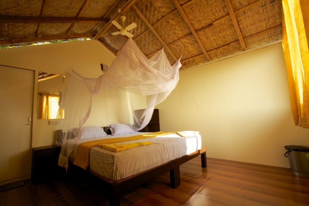 Beachview Non AС Hut/ with AC, Seafront Beach Huts Patnem 