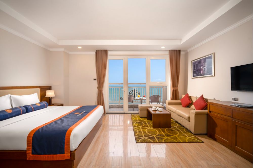 Studio Ocean View, Bluesun Da Nang Beach Hotel 4*
