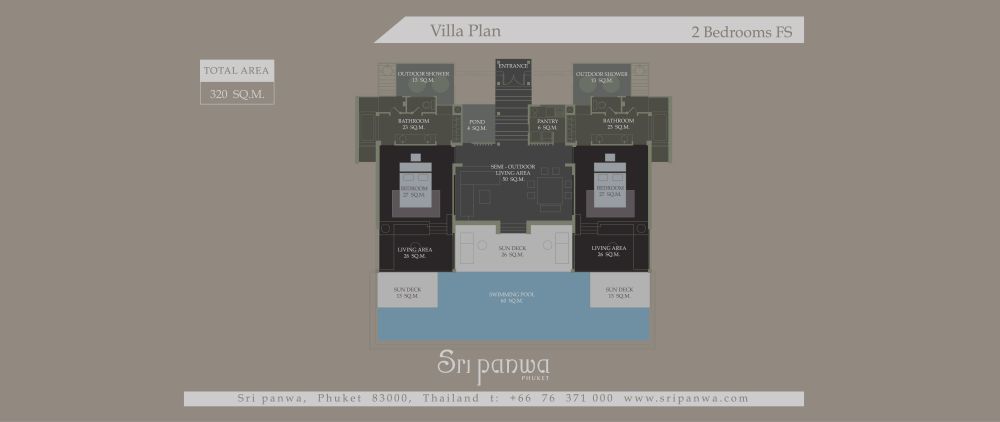 2 Bedroom Family Suite (Garden View/ Ocean View), Sri Panwa 5*