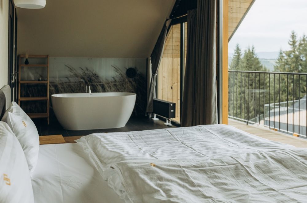 Коттедж 2 спальни с ванной и видом на лес, Skogur Home&Resort 4*