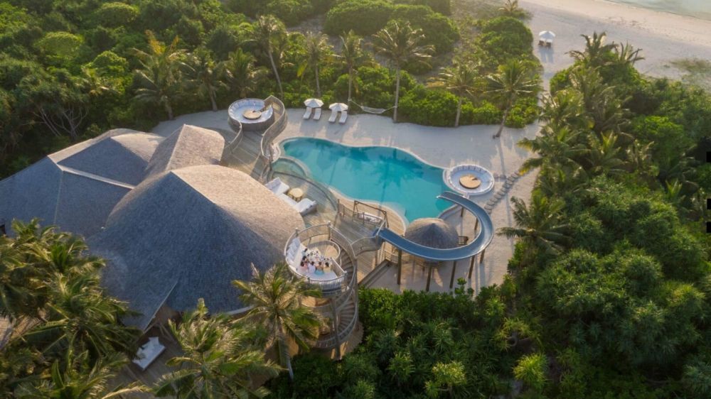 3 Bedroom Island Reserve with Slide, Soneva Jani 5*
