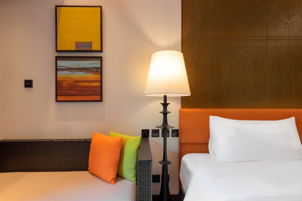 Garden Twin Room (ex.Small Сourtyard Сamping Twin Room), Le Meridien Shimei Bay Beach Resort & Spa 5*