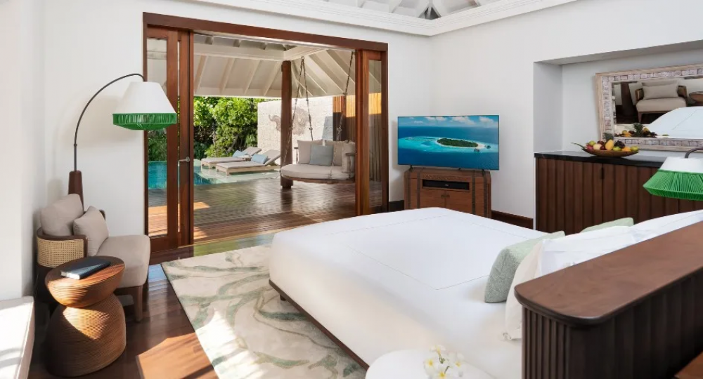 Beach Pool Villa/Sunset Beach Pool Villa, Anantara Kihavah Villas 5*