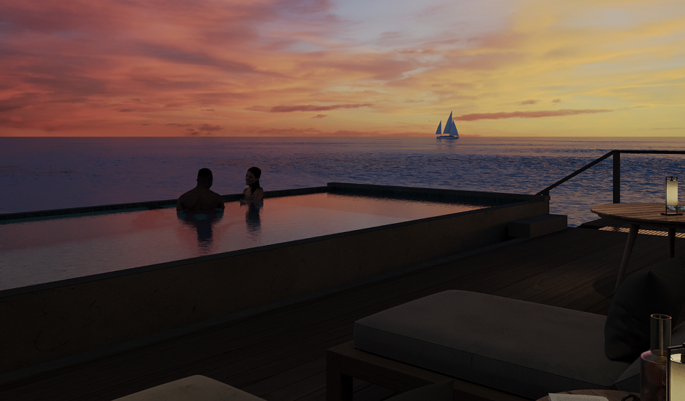 Sunset Ocean Pool Villa, Veligandu Island Resort 5*