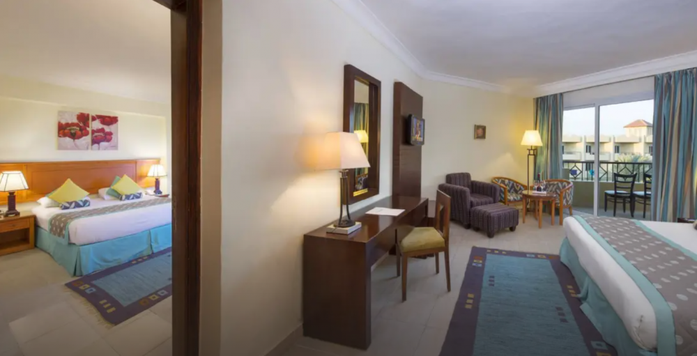 Family Connecting GV/PV, Amwaj Beach Club Resort (ex. Albatros Beach Club Abu Soma) 4*