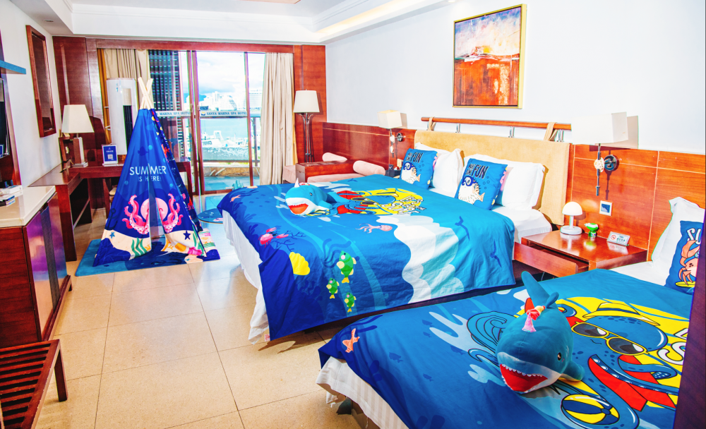 Deluxe Family Seaview Room, Sanya Marina Sea View Hotel (ex.Marina Spa Hotel Sanya) 4*