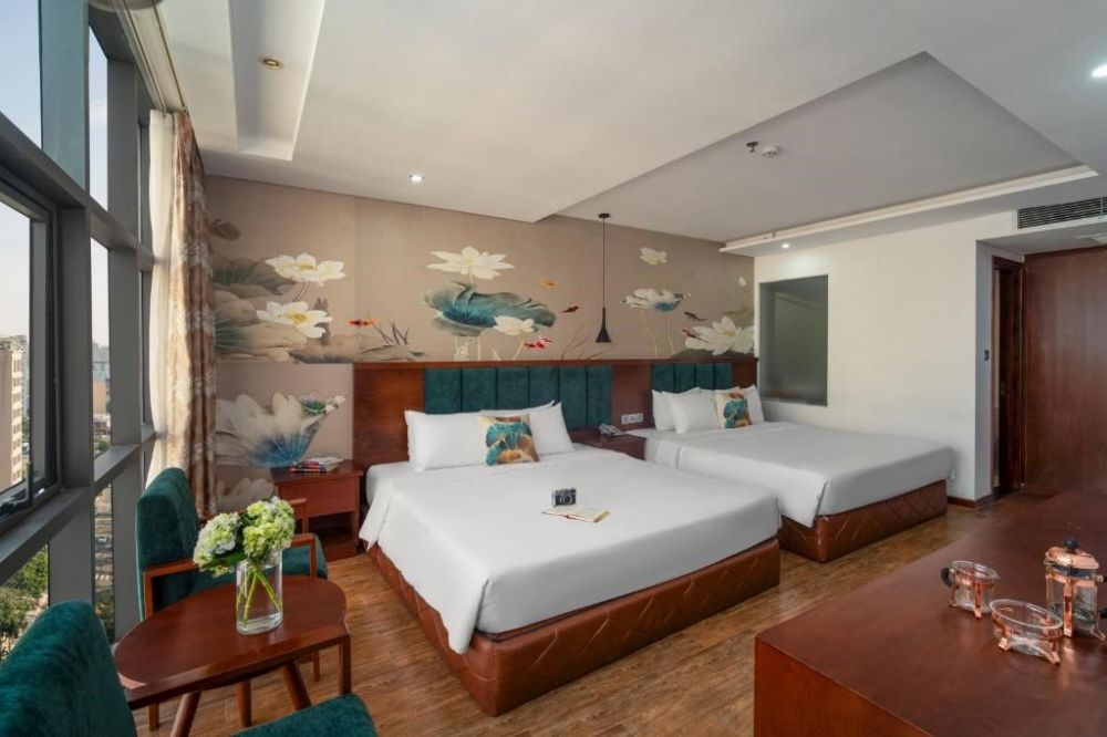 Deluxe QDRPL, Crystal Hotel Danang 3*
