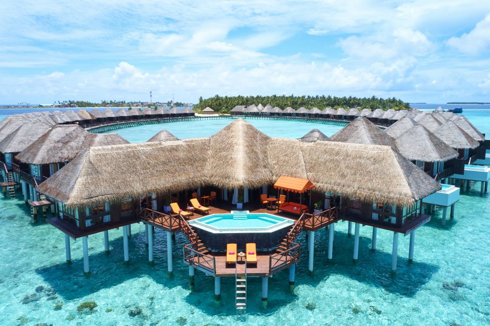 Two Bedroom Water Villa with Pool, Sun Siyam Vilu Reef 5*