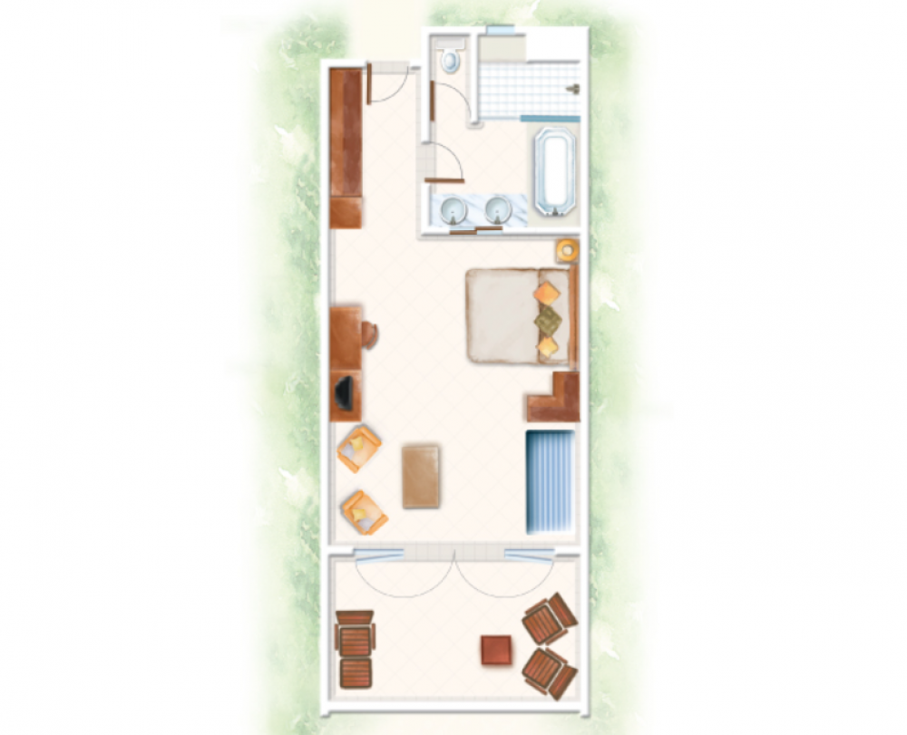 Superior 1st ﬂoor, Victoria Beachcomber Resort & SPA 4*
