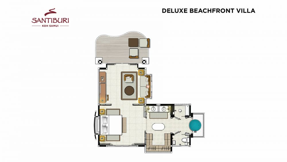 Deluxe Beach Front Villa, Santiburi Koh Samui 5*