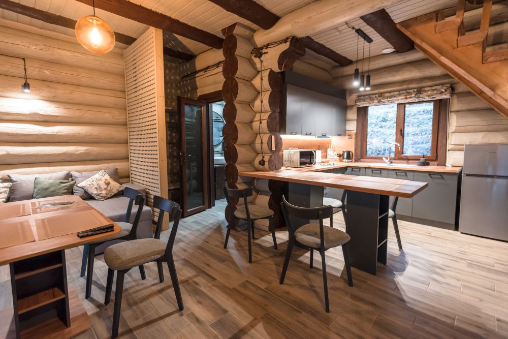 Three-room Cottage with Terrace and Balcony (Kotovo 3 Cottage), Озеро Vita 