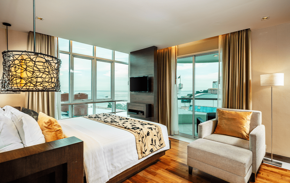 Ocean View Suite, A-One Pattaya Beach Resort 4*