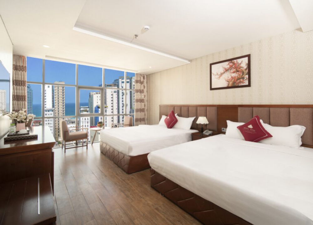 Deluxe QDRPL, Crystal Hotel Danang 3*