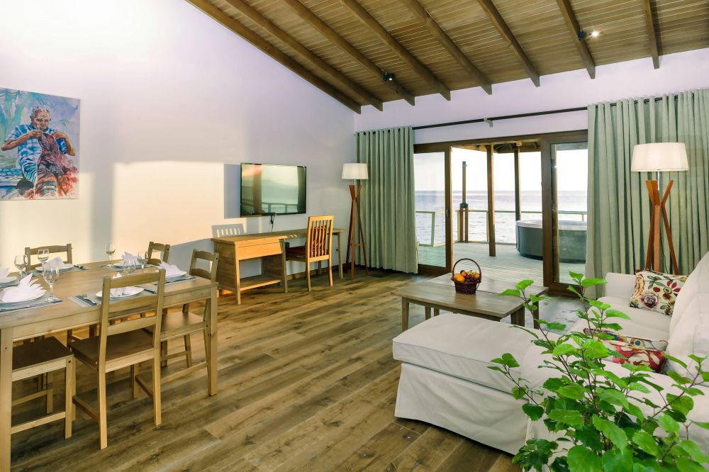 2Bedroom Water Villa Suite with Jacuzzi, Reethi Faru Resort 4*