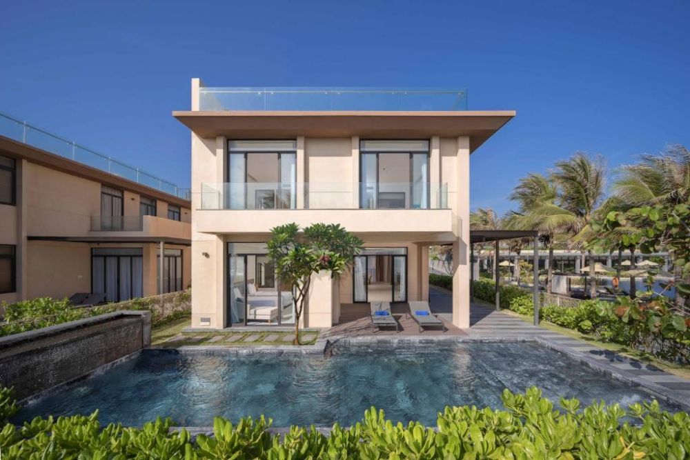 3 оr 4 Bedroom Pool Villa Beach Front, Wyndham Garden Cam Ranh Resort 5*