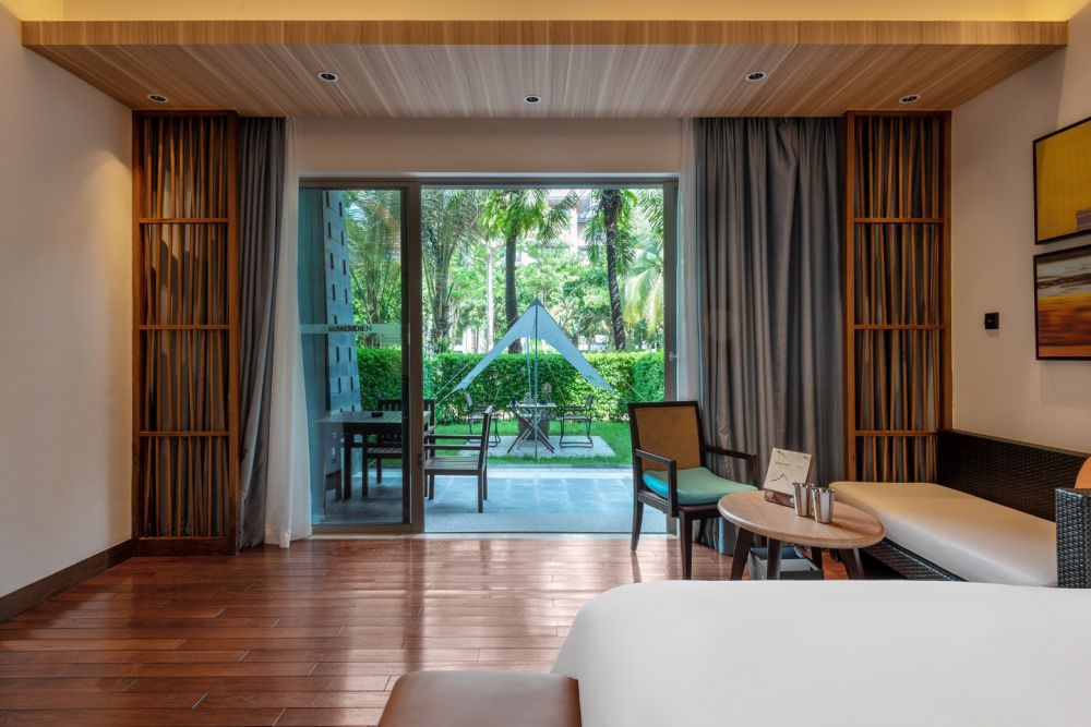 Garden Twin Room (ex.Small Сourtyard Сamping Twin Room), Le Meridien Shimei Bay Beach Resort & Spa 5*