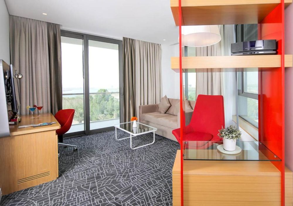 Suite with Balcony and Sea View, Yas Plaza Bay by IHG (ex. Park Inn by Radisson Abu Dhabi Yas Island) 4*
