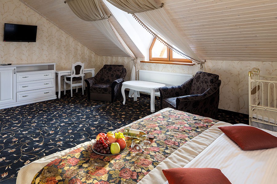Люкс (корпус Медвежья Гора), Vedmezha Gora Family Resort & SPA 4*