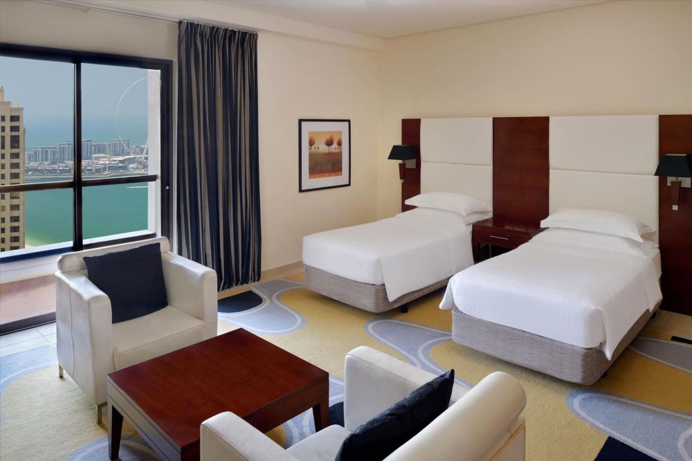 Standard Room/ Partial Sea View, Sheraton The Walk, Dubai (ex. Delta Hotels by Marriott Jumeirah Beach) 4*