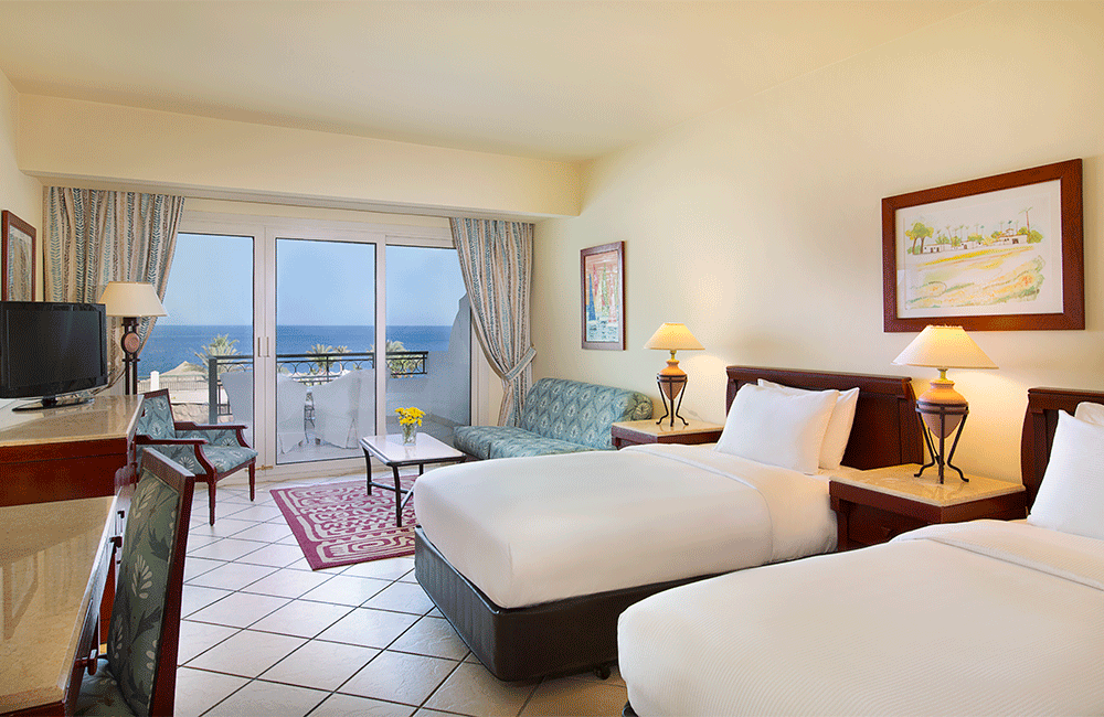 Pool View/Sea View, Safir Sharm Waterfalls Resort (ex. Hilton Waterfalls) 4*