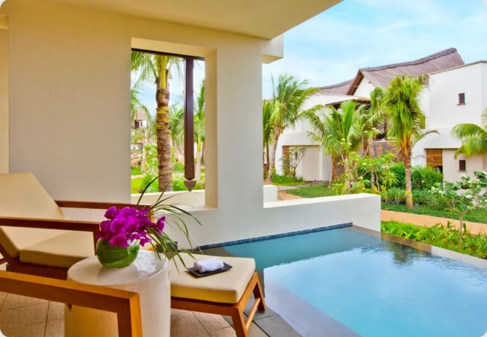 Luxury Pool Suite/ Suite with Garden/with Partial Seaview, Le Jadis Beach Resort & Wellness Mauritius (ex. Angsana Balaclava) 5*