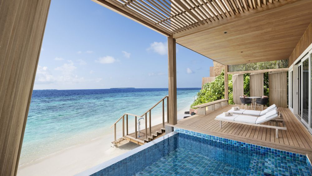 2-Bedroom Sunset Overwater Villa with Pool, The St. Regis Maldives 5*