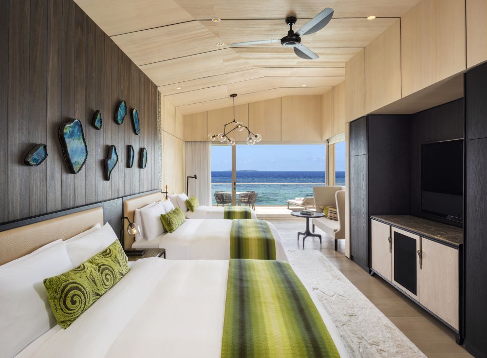 2-Bedroom Sunset Overwater Villa with Pool, The St. Regis Maldives 5*