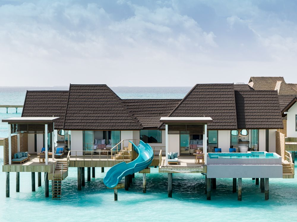 Two Bedroom Water Pool Villa with Slide, Meyyafushi Maldives 5*