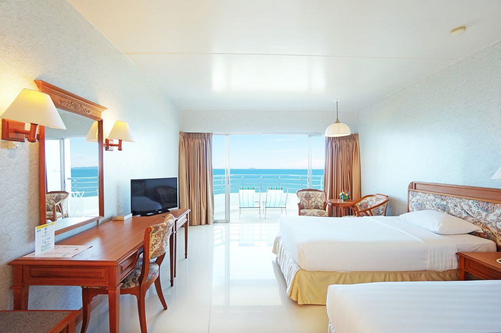 Deluxe Sea View (Tower Wing, Park Wing), Pattaya Park Beach Resort 3*