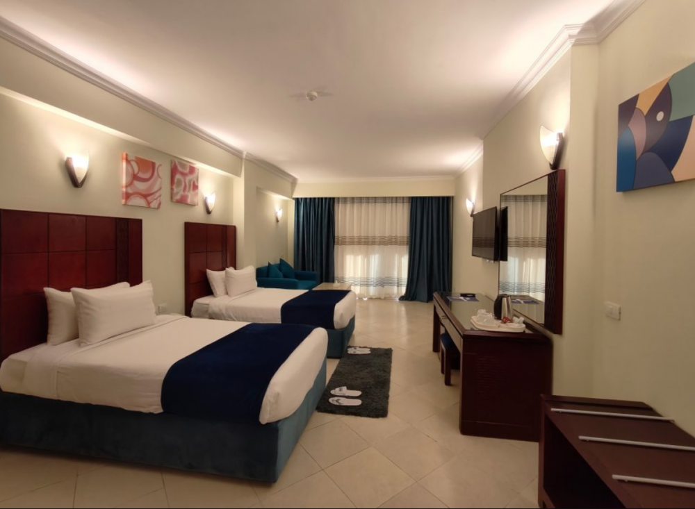 Standard Family Room (Pool & Sea View), Edge By Rotana Sea Beach (ex.Sea Beach Aqua Park) 4*