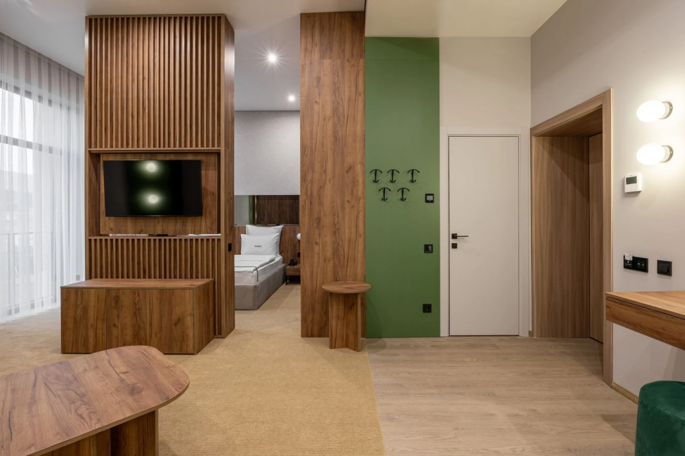 Junior Suite with terrace, WOL.GREEN Polyana by Ribas 4*