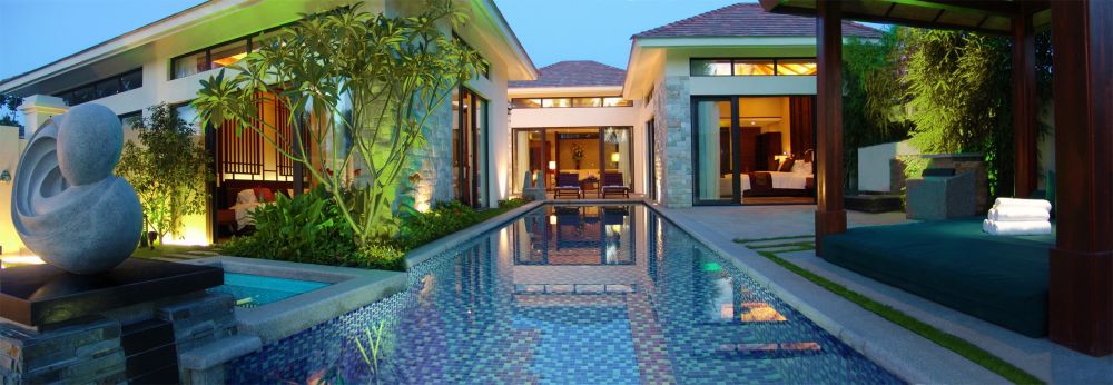 Two Bedroom Pool Villa, Grand Metropark Resort Sanya 5*