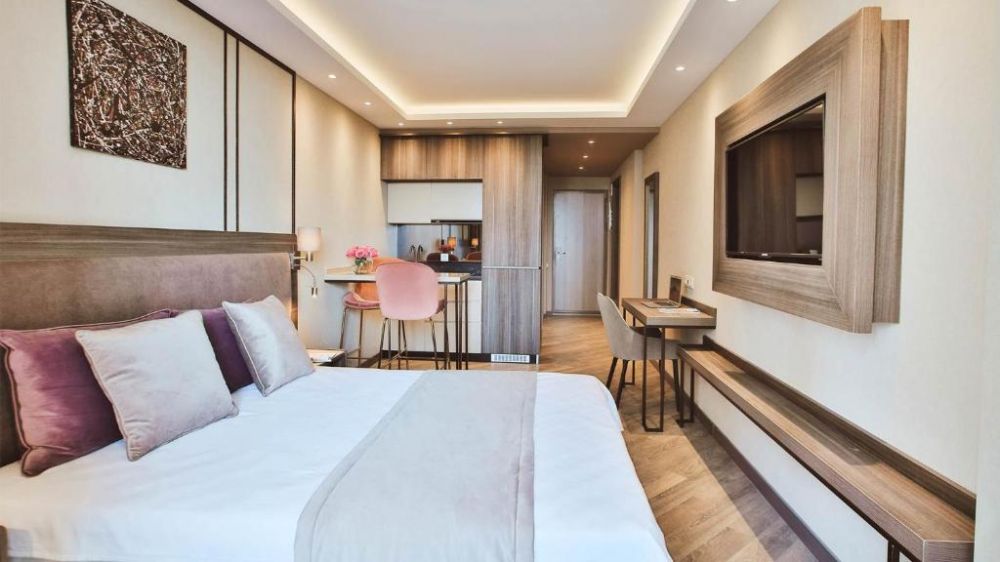 Studio Fully Furnished, Sunrise Residence & Hotel Batumi 