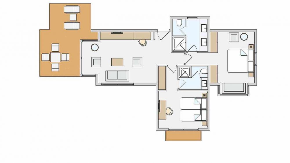 Bungalow Superior, Robinson Nobilis 5*