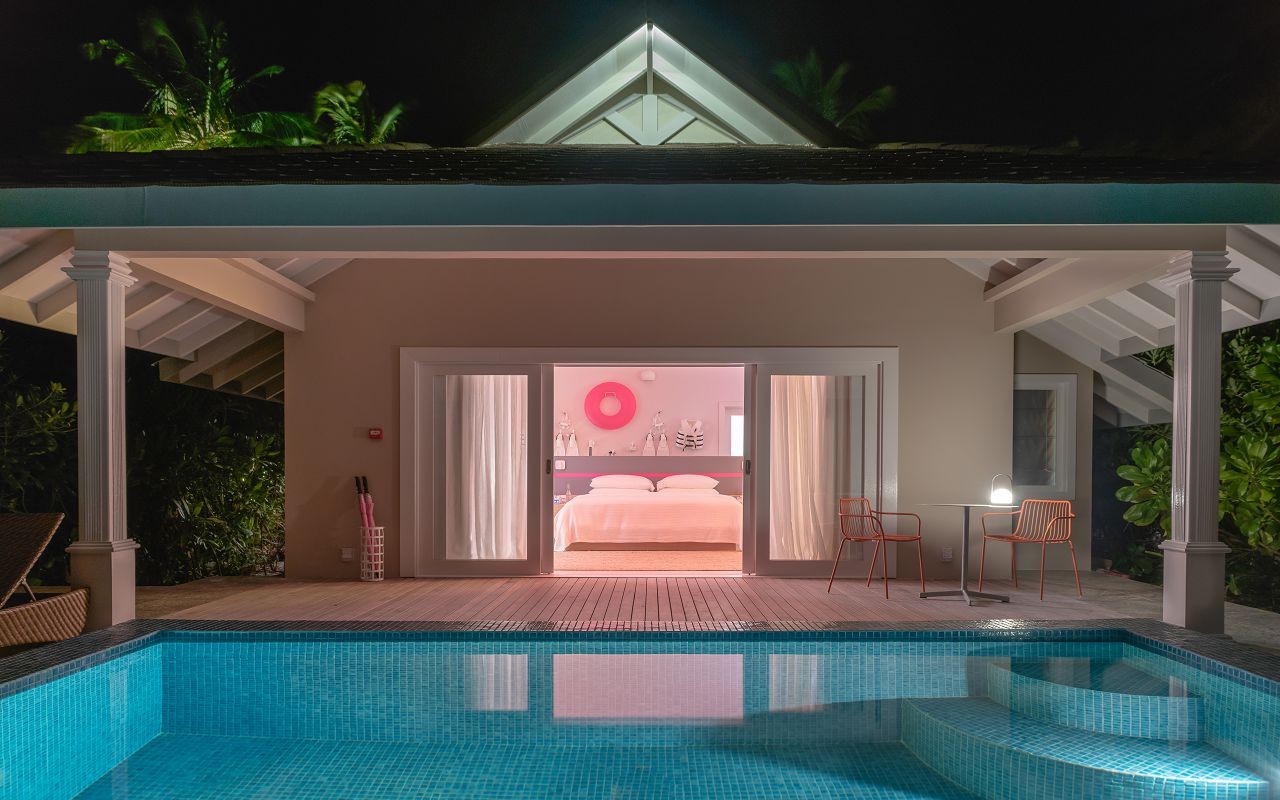 Ocean Beach Villa with Pool, The Standard Maldives by Hyatt (ex. The Standard Huruvalhi Maldives) 5*