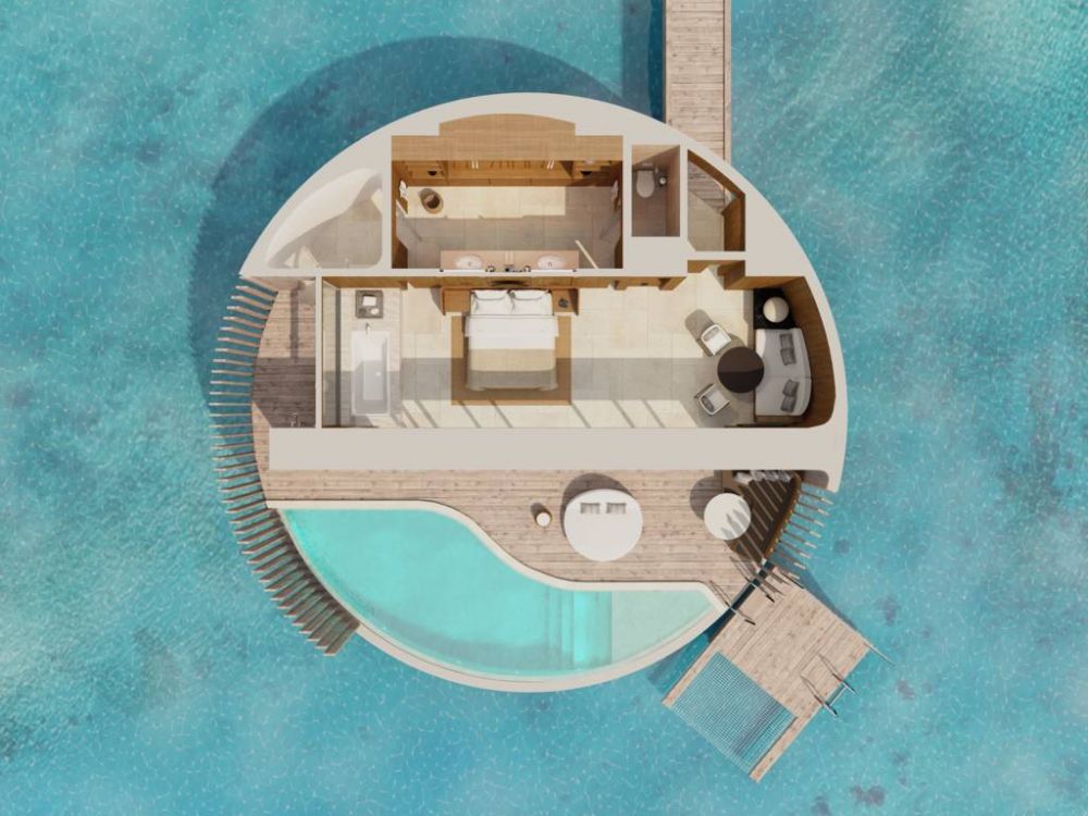 Lagoon Pool Villa, The Ritz-Carlton Maldives 5*