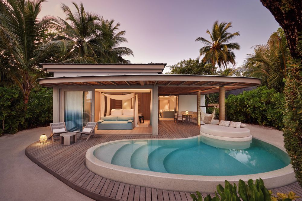 Temptation Beach Pool Villa, LUX* South Ari Atoll 5*