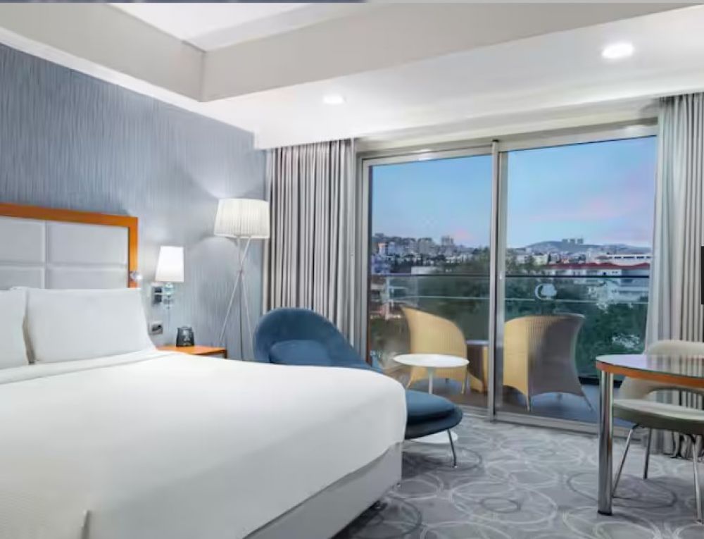 Hilton City & Sea View French & Twin Bed, Double Tree Hilton Kusadasi 
