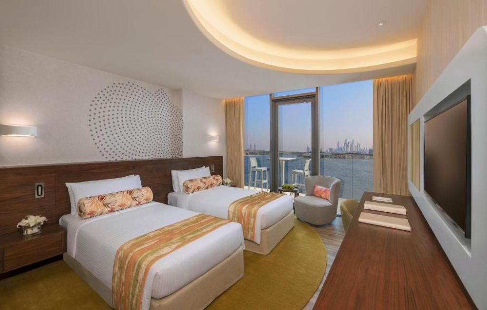Deluxe Room with Balcony, Palm Sea View, The Retreat Palm Dubai Mgallery By Sofitel 5*