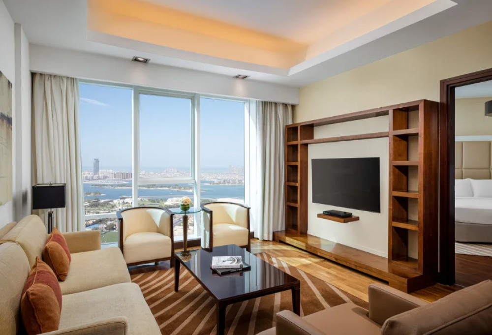 Deluxe One Bedroom Sea View Apartment, La Suite Dubai Hotel & Apartments Operated by Minor Hotels ( ex. La Suite Dubai Hotel & Apartments, ex. Fraser Suites) 5*