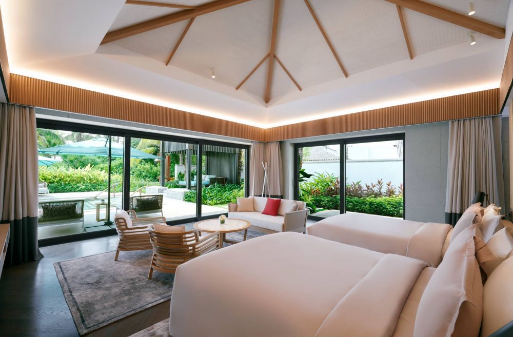 Two-Bedroom Pool Villa/Oceanfront Pool Villa, Capella Tufu Bay, Hainan 5*