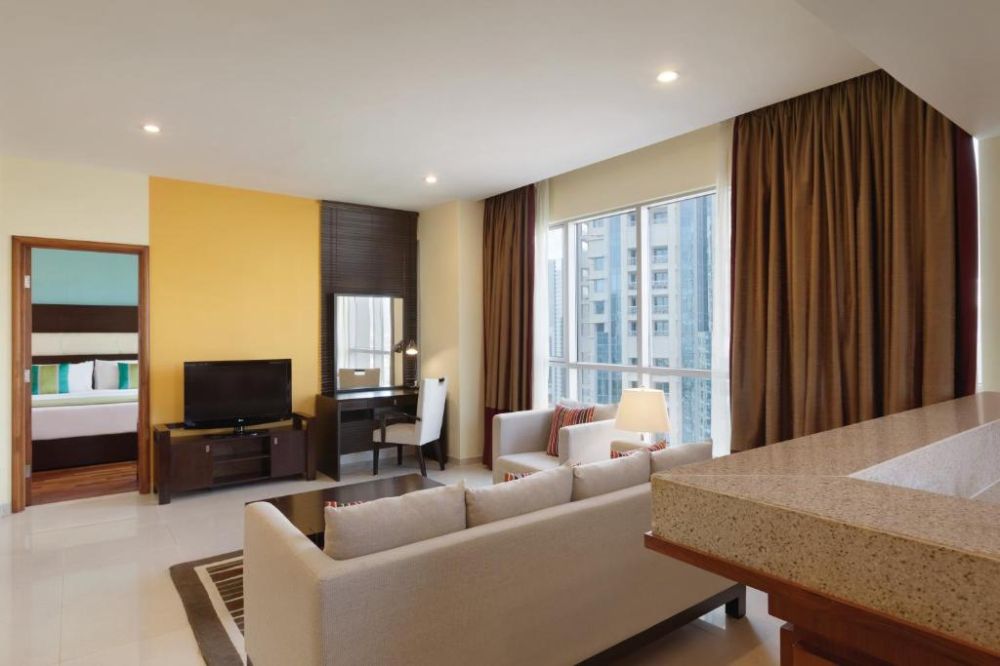 1 Bedroom City View, Wyndham Downtown Dubai 4*