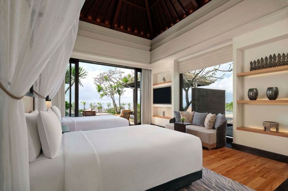 Two Bedroom Partial Ocean View Villa, Umana Bali, LXR Hotels & Resorts 5*