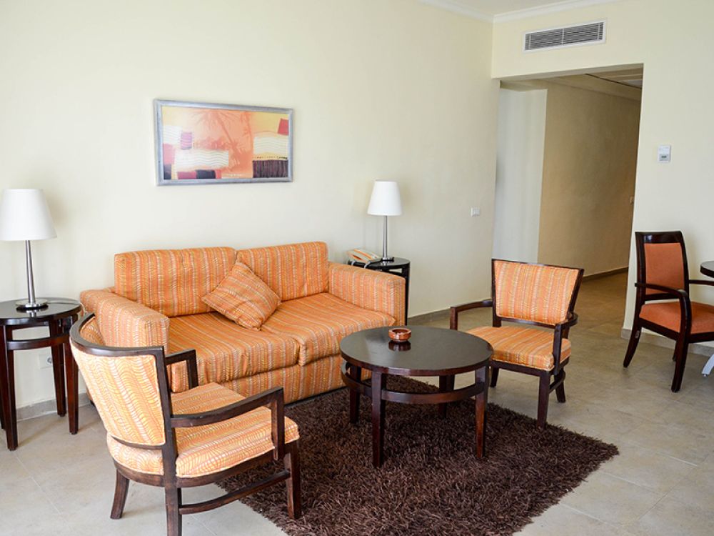 Mountainside King Deluxe Suite Pool view (ex.Family Deluxe Pool Room), Doubletree By Hilton Sharm Bay Resort Mountain Side 4*