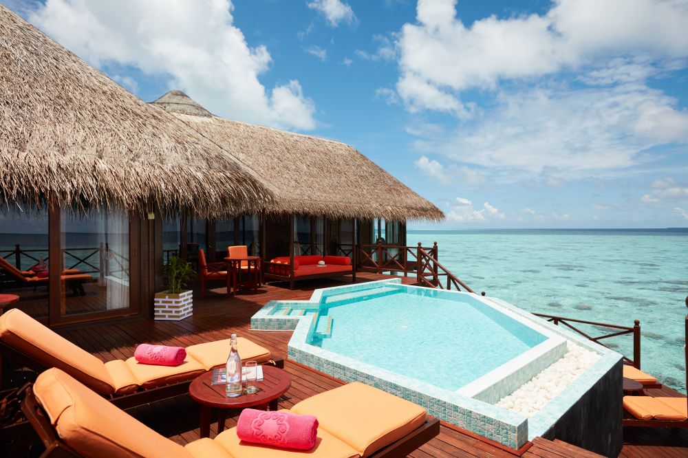 Two Bedroom Water Villa with Pool, Sun Siyam Vilu Reef 5*