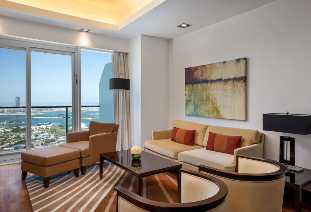 Premier One Bedroom Sea View Apartment, La Suite Dubai Hotel & Apartments Operated by Minor Hotels ( ex. La Suite Dubai Hotel & Apartments, ex. Fraser Suites) 5*