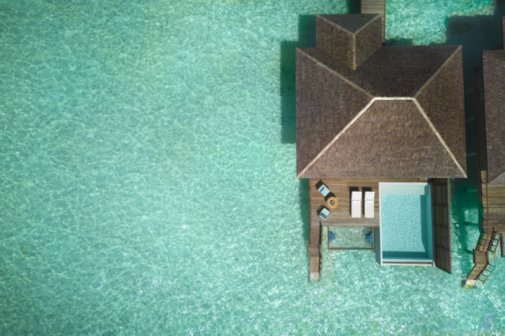 Deluxe Over Water Pool Villa, Anantara Veli Resort | Adults Only 5*