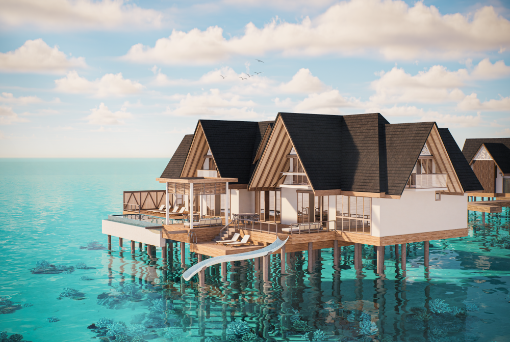 Overwater Presidential Suite with Slide, Meyyafushi Maldives 5*