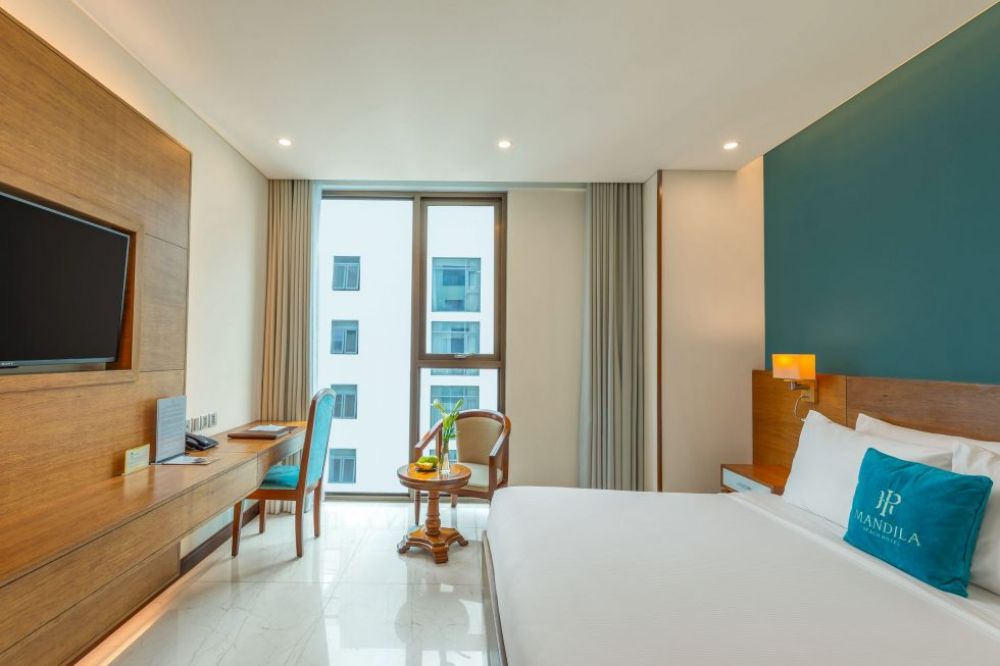 Deluxe Partial, Mandila Beach Hotel 3+